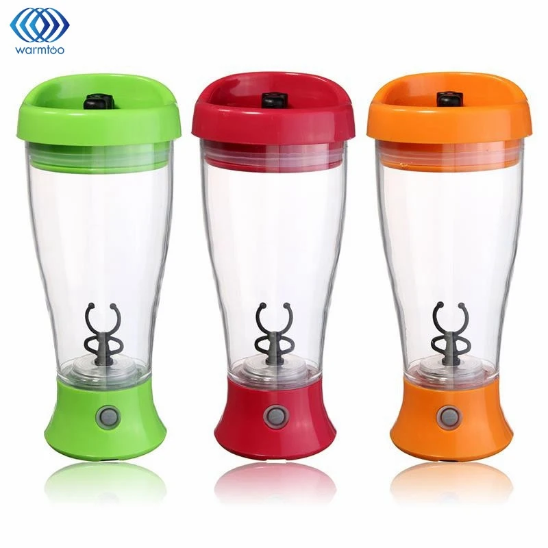 

Electric Protein Shaker Auto Stirring Mug Blender Lazy Self Stir Tornado Nutrition Mixer Bottle Cup 350ML Fitness Portable