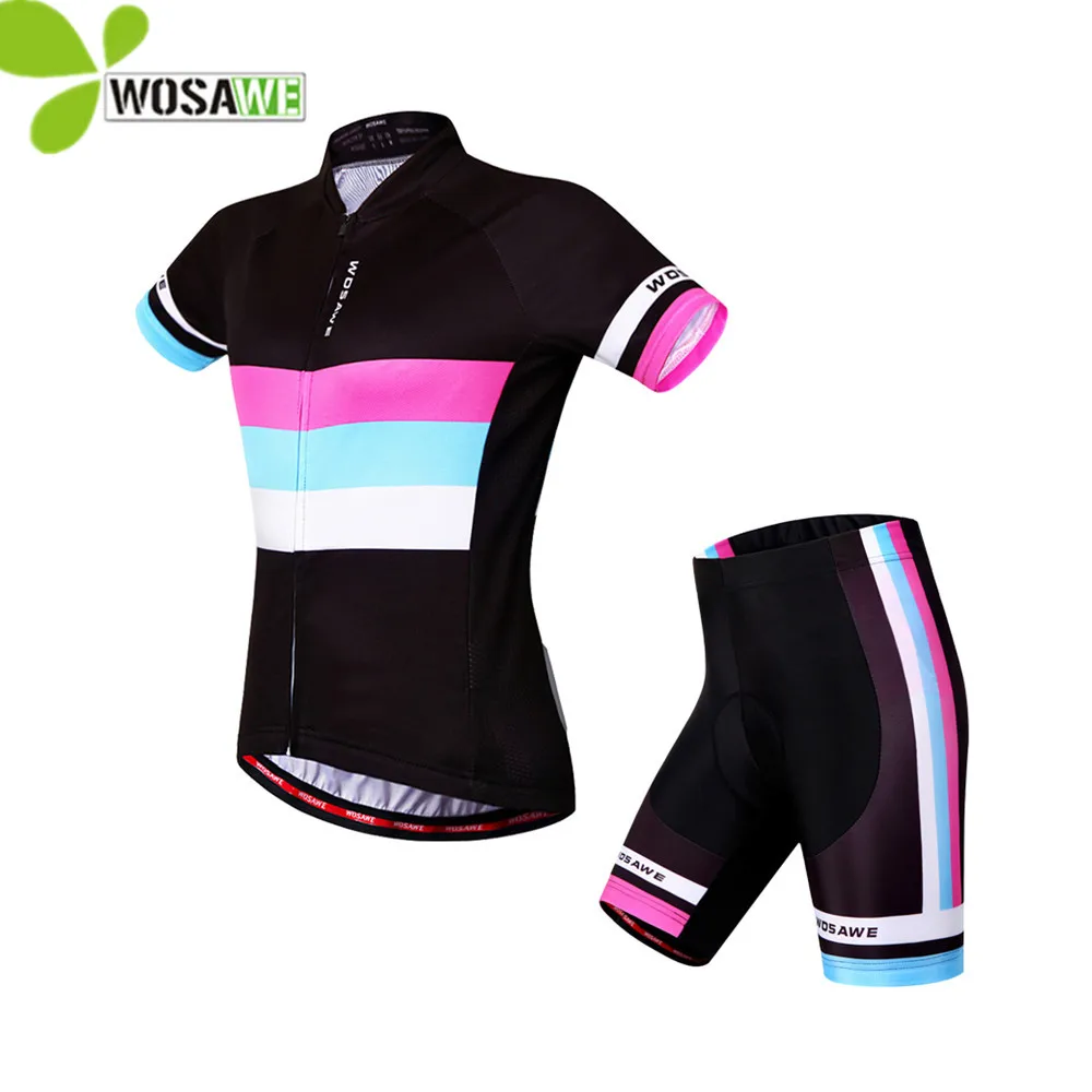 WOSAWE Womens Sport Cycling Jersey Bike Ciclismo Bicycle Bicicleta Ropa Maillot Mtb Clothing Gel Pad Summer Clothes WOSAWE Womens Sport Cycling Jersey Bike Ciclismo Bicycle Bicicleta Ropa Maillot Mtb Clothing Gel Pad Summer Clothes