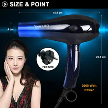 ALDXH2-YR8802, взрывы немой фен для волос домашняя постоянная температура фен для волос Горячая и воздуходувка холодного воздуха Фен для волос