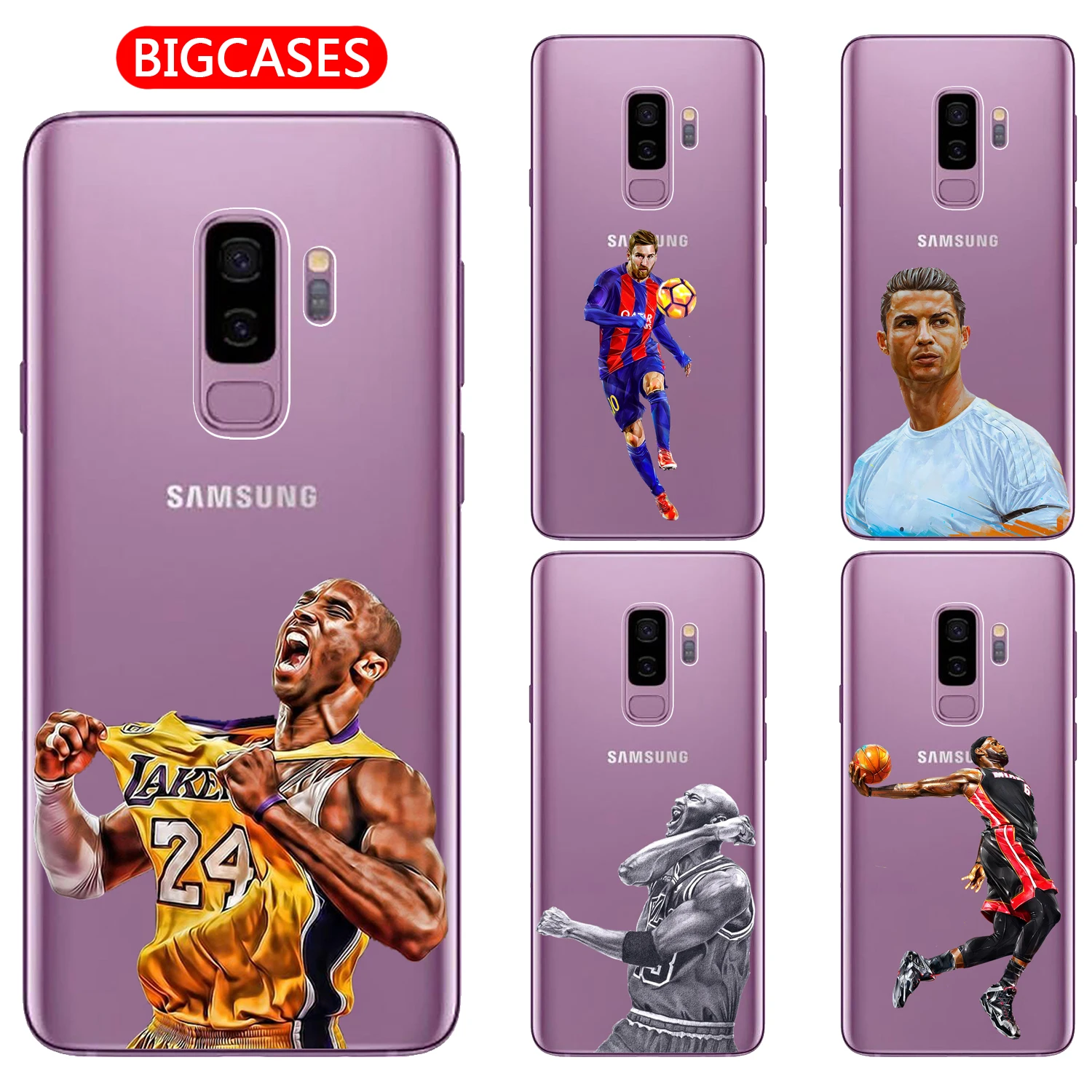 Для samsung Galaxy S9 плюс Чехол 6 2 &quotМягкие TPU силиконовая Популярные Прохладный Кобе