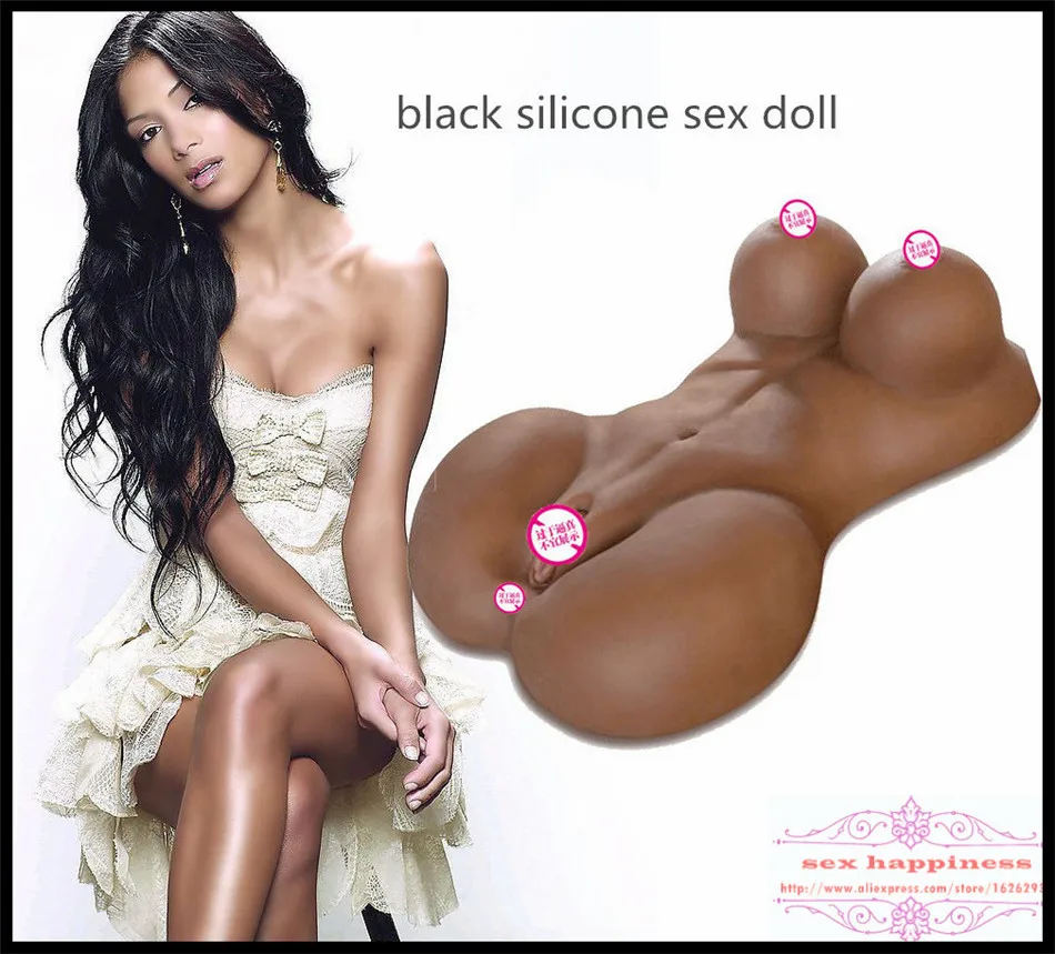 High quality 7KG black artificial woman sex dolls for men with vagina real pussy japanese real silicone doll realistic drop ship