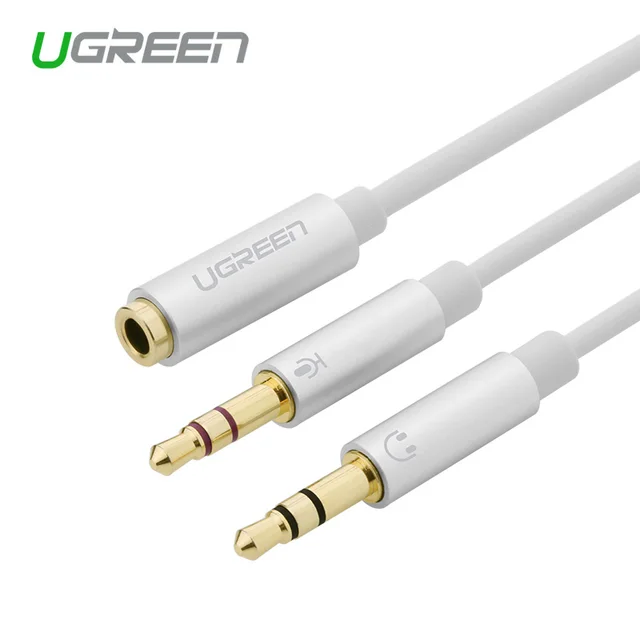 Special Offers Ugreen 3.5mm audio cable Phone headset computer headset microphone combo conversion head adapter cable 3.5mm audio splitter Special Offers Ugreen 3.5mm audio cable Phone headset computer headset microphone combo conversion head adapter cable 3.5mm audio splitter