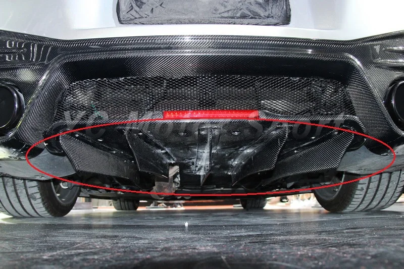 

Автомобильные аксессуары из углеродного волокна YC дизайн задний диффузор плавник 5 шт. подходит для 2011-2015 R35 GTR DBA задний диффузор плавники лезвия