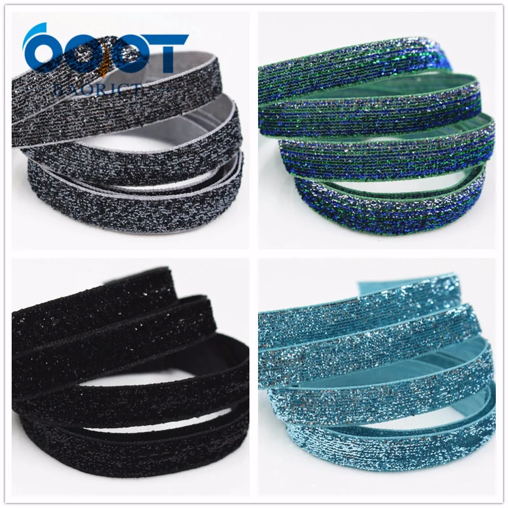 OOOT BAORJCT 3/8 '✐ мм однотонная зеленая лента с луком сделай сам головной убор