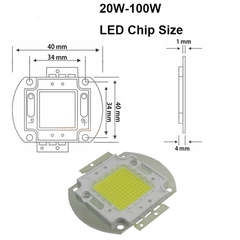 20-100W WHITE COLOR