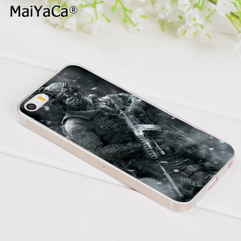 Чехол для телефона MaiYaCa cs go С Пистолетной игрой для iPhone 6S 6plus 7plus 8 8Plus X XS XR 5 5S 11pro max 11pro чехол