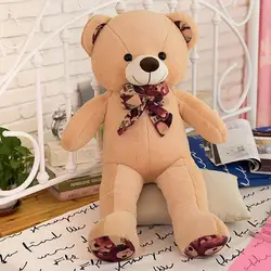 Симпатичные 100 см с галстук-бабочка плюшевый медведь, игрушки мягкие Животные мягкие игрушки День рождения и День святого Валентина