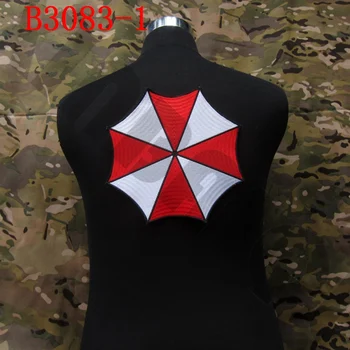

Embroidery patch Biohazard Umbrella Corporation Logo Big and small Back Of The Body