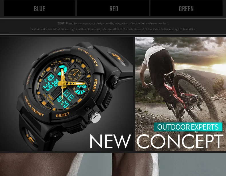 SKMEI 1270 Waterproof Men's Sports Watch description image 5