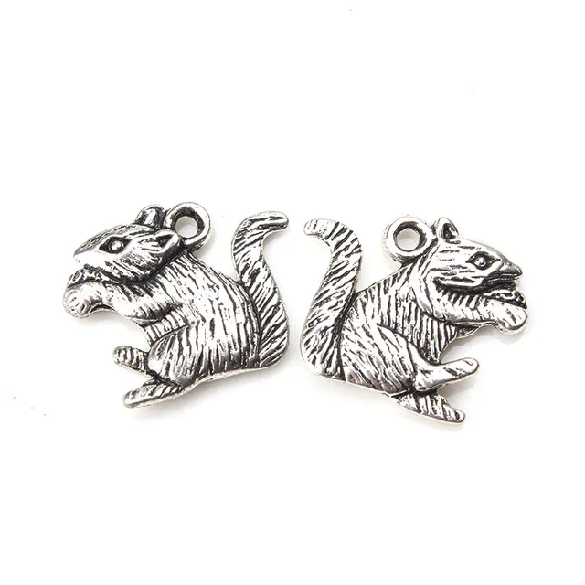 10pcs-lot-20-x-17-5-mm-Squirrel-Charms-Antique-Silver-Tone-2-Sided-with-Great.jpg_640x640