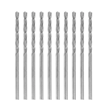 

Multifunction 10 Pcs Tiny Micro HSS 1.4mm Straight Shank Twist Drilling Bits