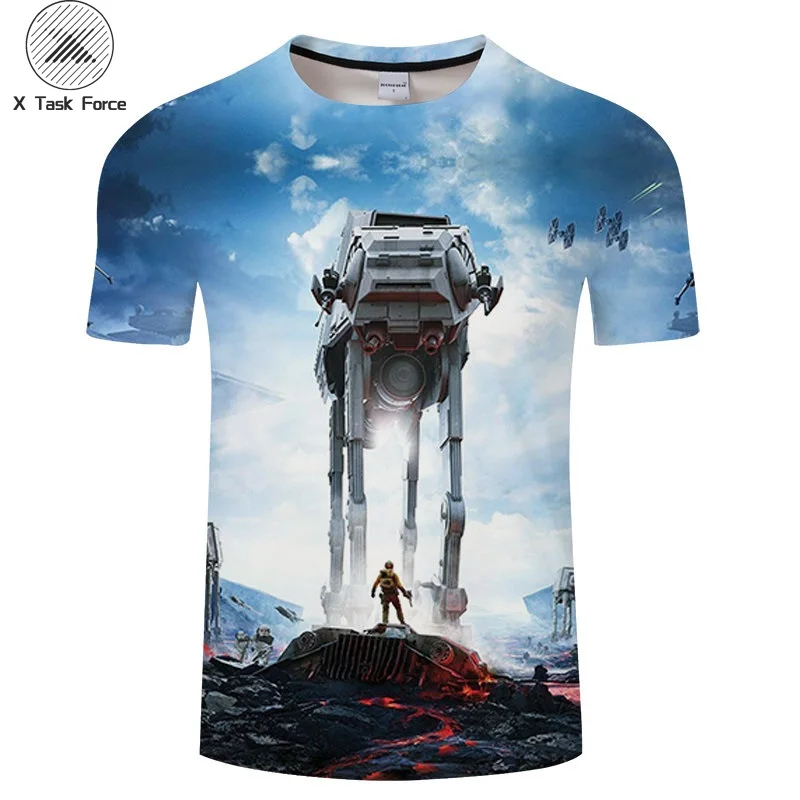 Robot Anime Men Shirt 3D Print Star Wars Lego Shirts Quick Dry Male Fitness Breathable Summer Hot Sell Casual Tops X Task Force Robot Anime Men Shirt 3D Print Star Wars Lego Shirts Quick Dry Male Fitness Breathable Summer Hot Sell Casual Tops X Task Force