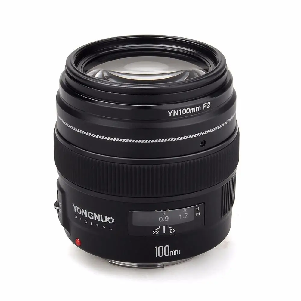 2017 New YONGNUO YN100mm F2 Medium Telephoto Lens Prime ...