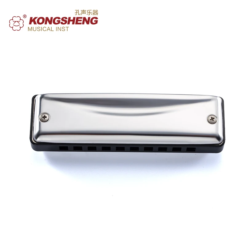 KONGSHENG Губная гармошка с 10 отверстиями музыкальный инструмент для начинающих