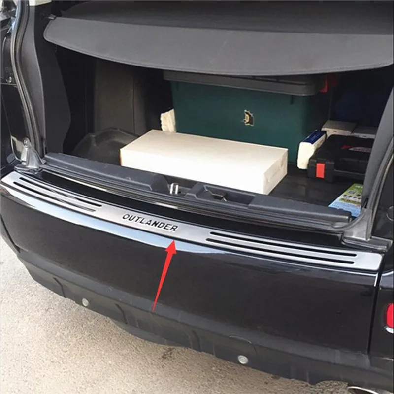 

High quality stainless steel Rear bumper Protector Sill For 2006 2007 2008 2009 2010 2011 2012 Mitsubishi Outlander