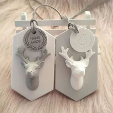 1 шт. Шестигранная голова лося диффузор камень ароматерапия освежитель воздуха Арома камень диффузор Тумана Диффузор для дома офиса автомобиля