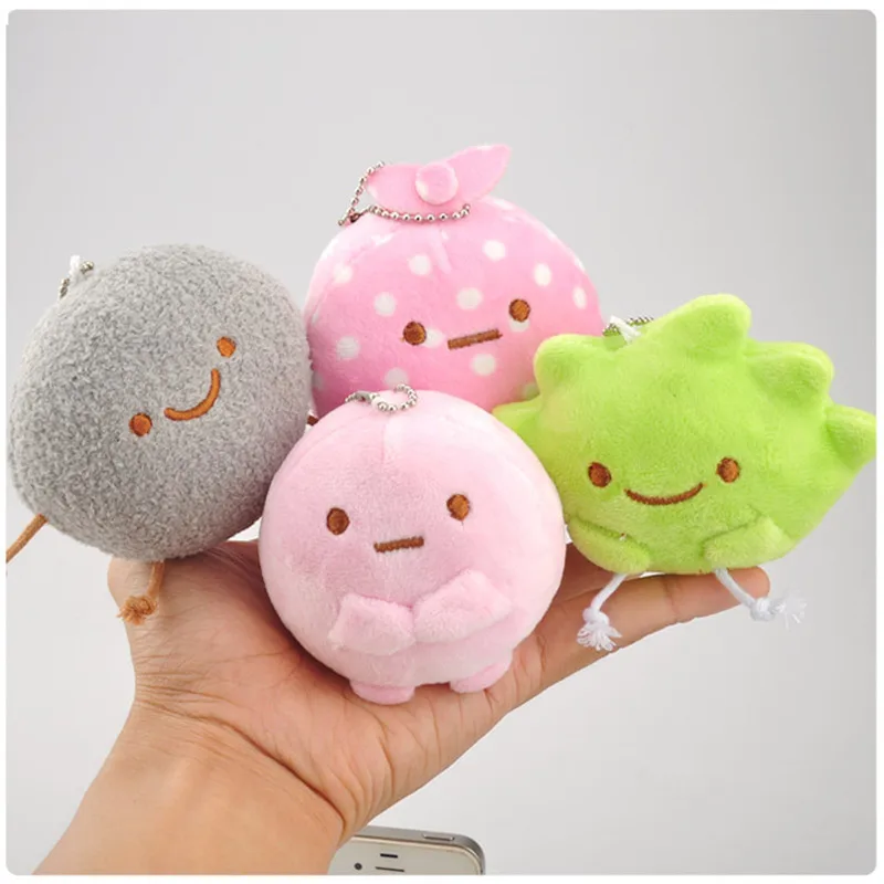 Kawaii Sumikko Gurashi плюшевые игрушки брелок Новый японский аниме мультфильм Сан х