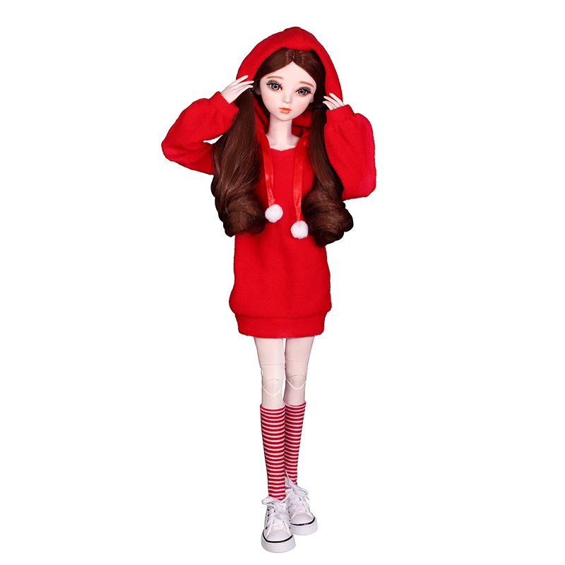 Модные Стиль 1/3 BJD кукла 56 см взрослый сексуальный женский Пластик совместный подвижный кукла включает в себя кукольная одежда и обувь