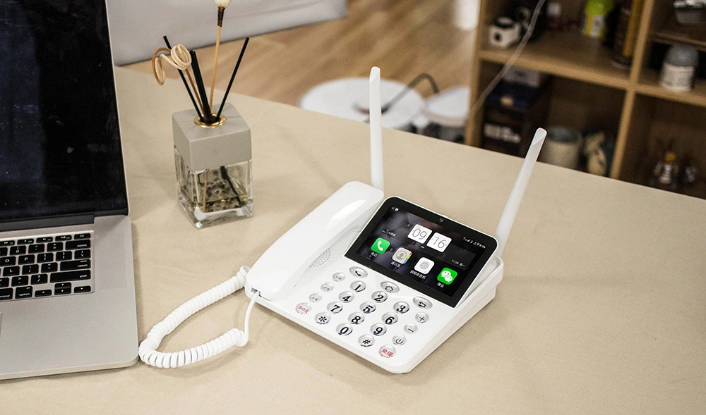  Smart 4G LTE Wireless Land line Phone Android OS P1 internation Language and Apps Remote control Sm - 33032582497