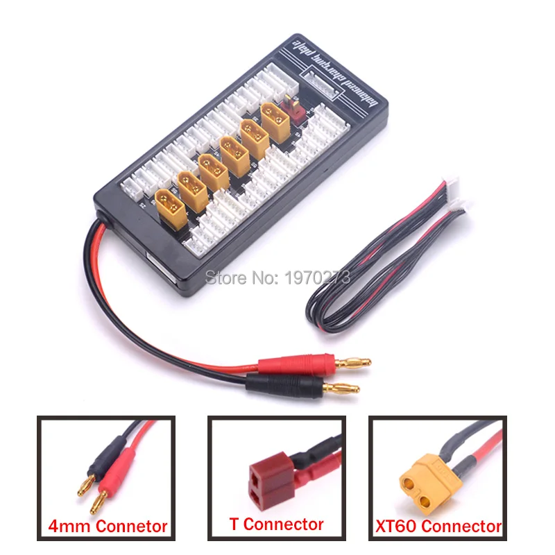 

Imax B6 B6AC Lipo Charging XT60 Tplug Adaptor Board 2-6S Charge Balance Board Lipo for RC Parts