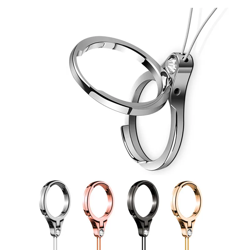 Finger Ring Stand Holder mobile car Phone 2in1 stand phone holder For samsung galaxy s9 note s8 phone lanyard strap Finger Ring Stand Holder mobile car Phone 2in1 stand phone holder For samsung galaxy s9 note s8 phone lanyard strap