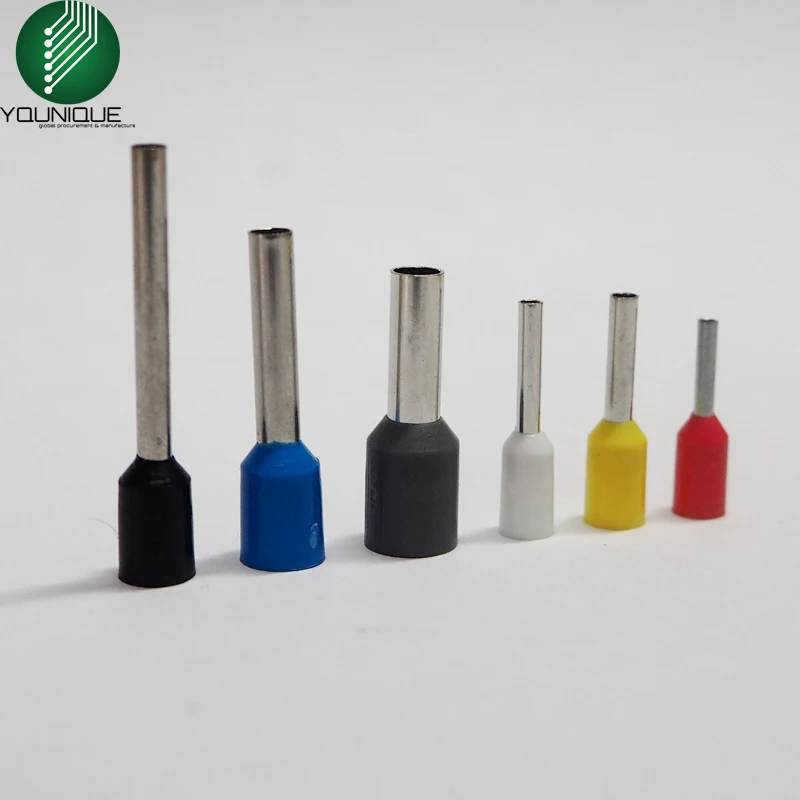 14-12 GAUGE 100 PK UNINSULATED NON INSULATED TIN BUTT SPLICE CONNECTOR TERMINAL