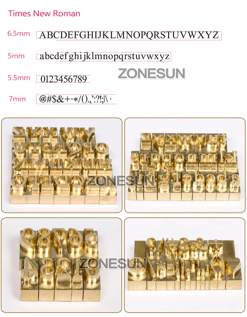 Carta de Bronze Molde de Gravura do Cnc Quente da Folha Molde do Alfabeto Gravação de Couro Zonesun Carimbo Número Símbolo Personalizado Fonte Faça Você Mesmo Morrer Corte 7 molde do alfabeto