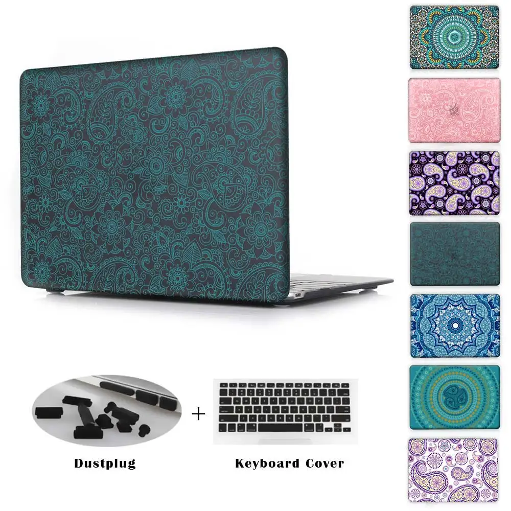 Retro print pattern luxurious Case For Apple Macbook Air 11 12 13