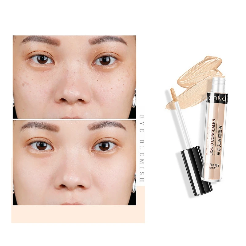 3 Colors Makeup Liquid Foundation Powder Face Concealer Stick Dark Eye Circle Hide Natural Brighten Foundation Cosmetics