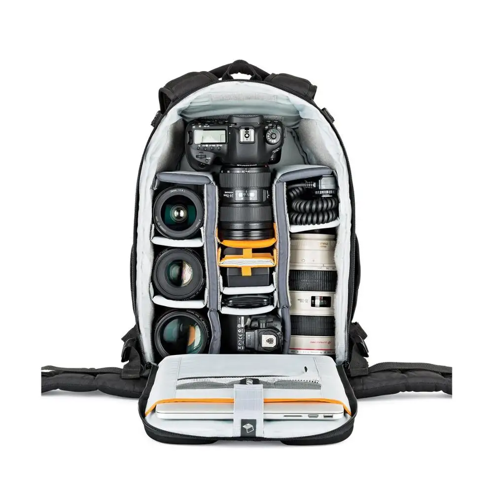  Fastshipping Brand  Lowepro Flipside 400 AW II Digital Camera DSLR/SLR Lens/Flash Backpack Bag+ Rai