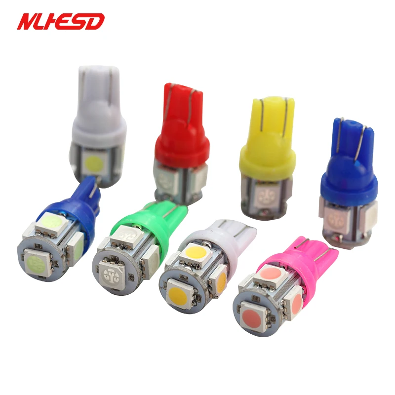 1000x Авто T10 5SMD 5050 Автомобильный светодиодный светильник W5W 192 168 194 SMD белая