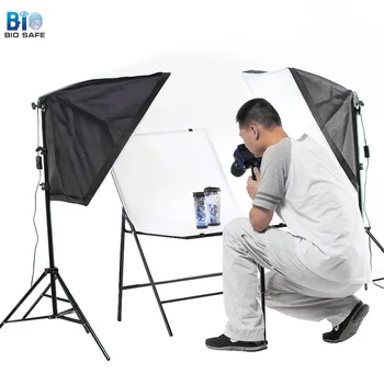 

2pcs Portable Softbox 50*70cm Soft Umbrella Reflector Speed lite Photography Studio Accessories Black LED Soft Umbrella