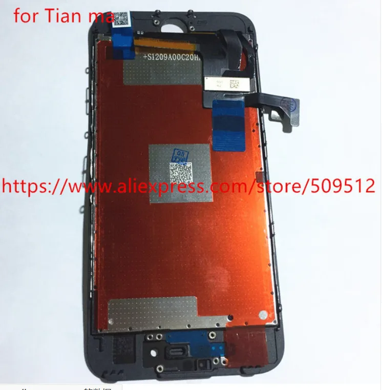 50 шт./лот для Tian ma AAA lcd с сенсорным экраном iphone 5S 6g 6 plus s 6s 7g 7 8g 8 плюс Бесплатная