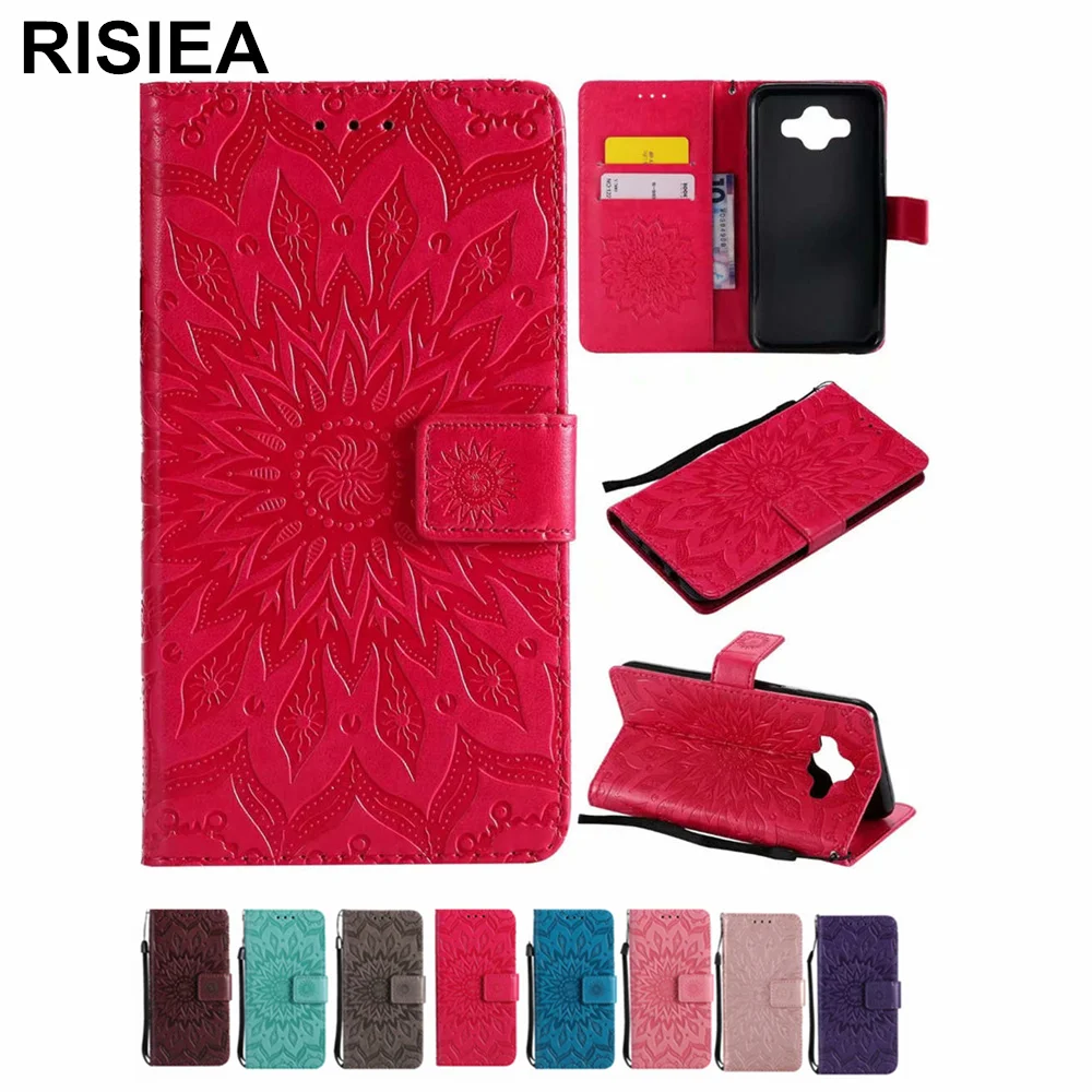 

RISIEA Flip PU Leather Wallet Case For Samsung Galaxy J1 J2 pro J3 J4 core J5 J6 J7 J8 2015 2016 2017 2018 DUO plus Prime Case