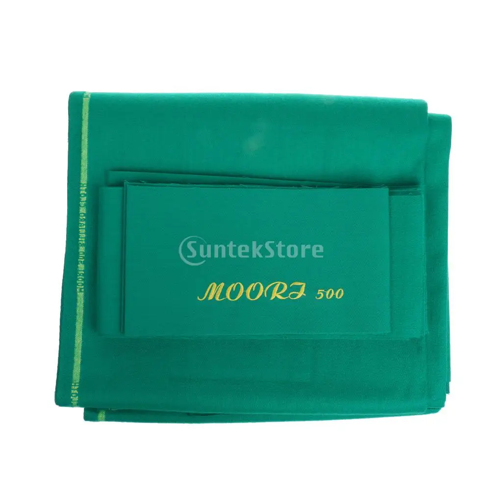 

New Wool Nylon Pool Table Cloth for 9ft Billiard Table - Green