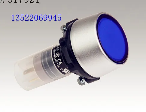 

[ZOB] Progressive Alliance DECA button P16LMV1-1AB P16LMV2-1AB lockable illuminated DC24V --10pcs/lot