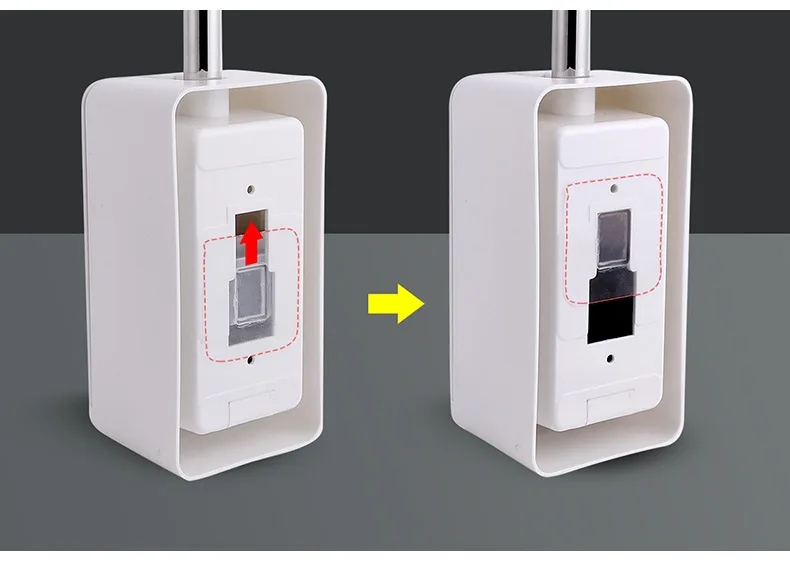 Креативная модная туалетная щетка и держатель закрываются автоматически современный дизайн держатель в туалет белый серый простой стиль