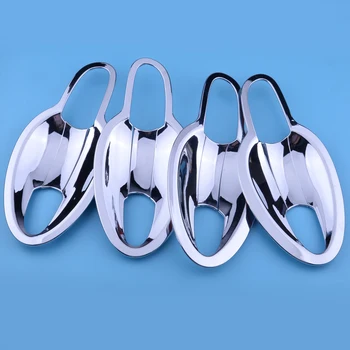

CITALL 8pcs Chrome Door Handle Bowl Cover Inserts Exterior Outer Trim Molding for Mazda CX-5 2017 2018 2nd Gen KF Car Styling