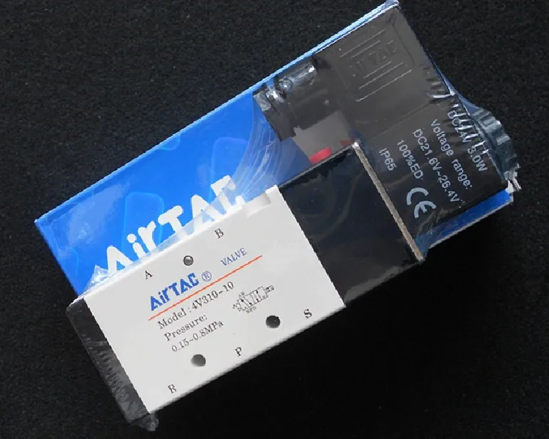 

Taiwan Airtac authentic Solenoid Valve, Pneumatic Control Valve, Reverse Solenoid Valve 4V210-08