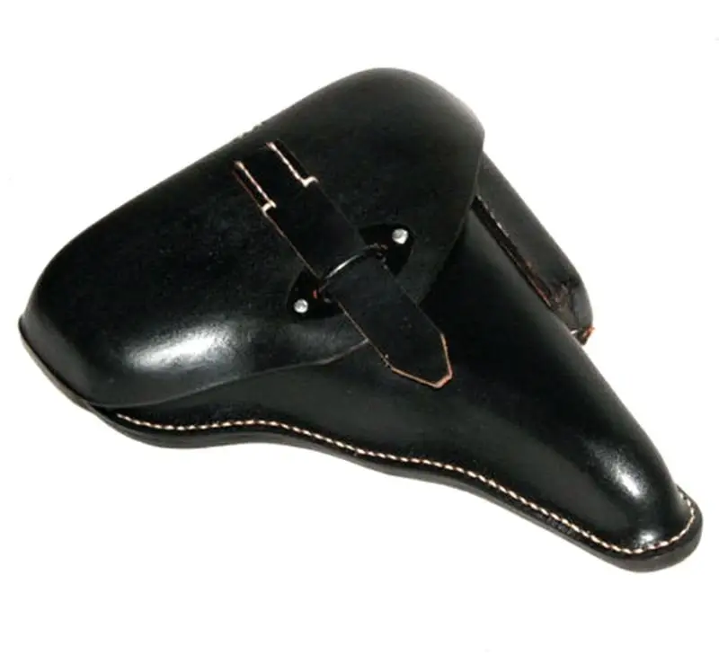 

WWII WW2 German Black Leather Walter Military 1942 P38 P-38 Hardshell Holster