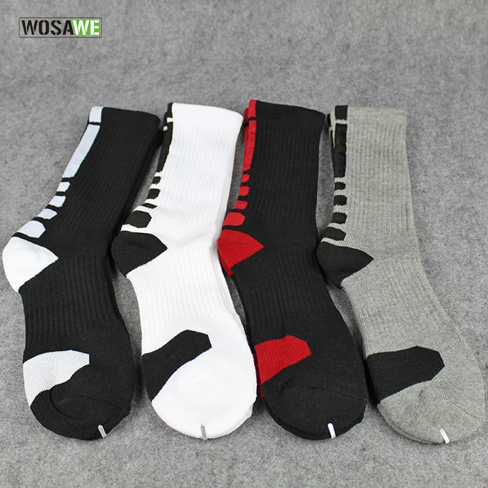 

WOSAWE Breathable Cycling Sock Men Women Bike Socks Outdoor Sports Running Soccer Basketball Sport Socks Calcetines Ciclismo