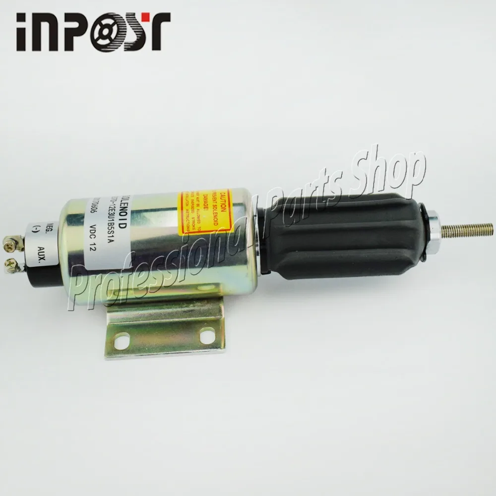 237012e3u1b5s1a Fuel Stop Solenoid Switch 12v For Diesel Engine With 3