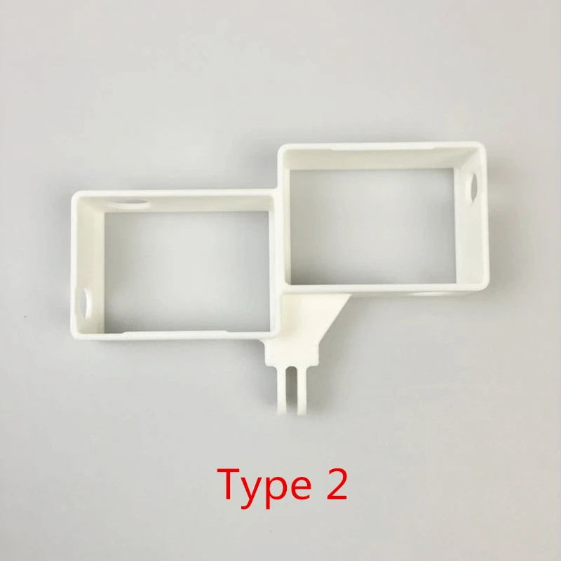 Sunnylife 2In1 Camera Shell Frame 2 gopro double Bracket Housing Filming Holder Dual Port Case for Gopro Hero 3+  4 3D Printing (2)_