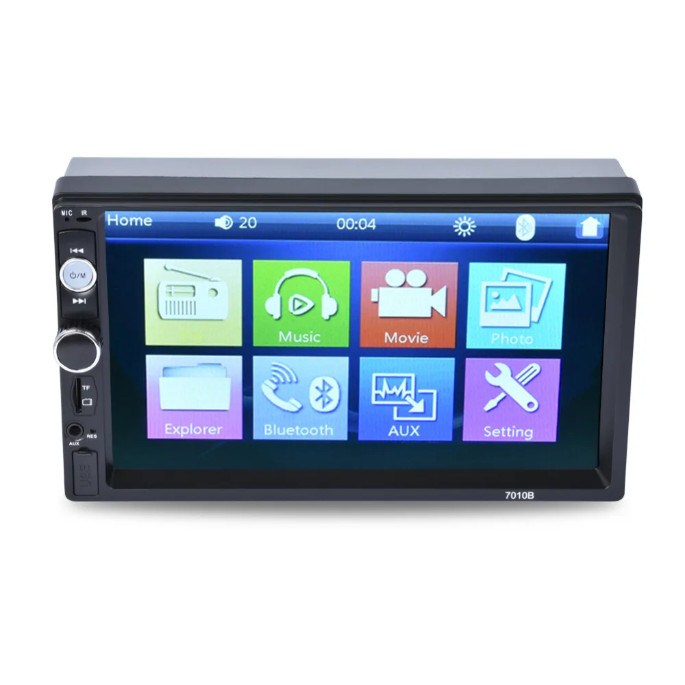 

Hot 7" Universal HD Car Radio MP5 Player Bluetooth USB/TF In-Dash FM Aux Input Reversing the Priority 7010B Select the camera