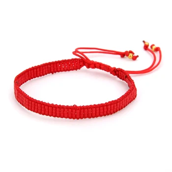 

Shinus 5Pcs/lot MIYUKI Bracelets Women Bracelet Bohemia Rope Chain Charm Bracelets Delica Seed Beads Girl Pulsera Jewelry Gifts