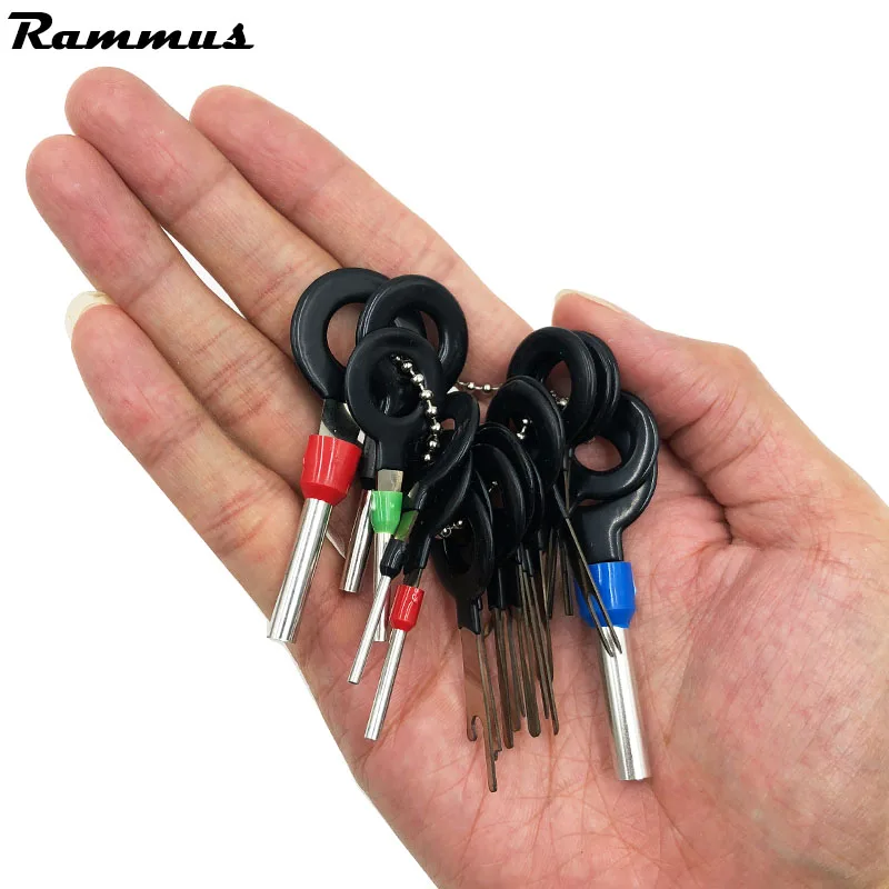 

Car Terminal Removal Tool Kit Electrical Wiring Crimp Connector Pin Extractor Kit Car Repair Car Repair Tool Set Easy To Use