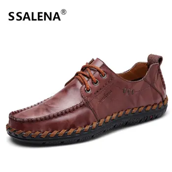 

Men Round Toe Leather Dress Shoes Male Breathable Comfortable Oxford Shoes Men Business Wedding Office Party Shoes AA51575