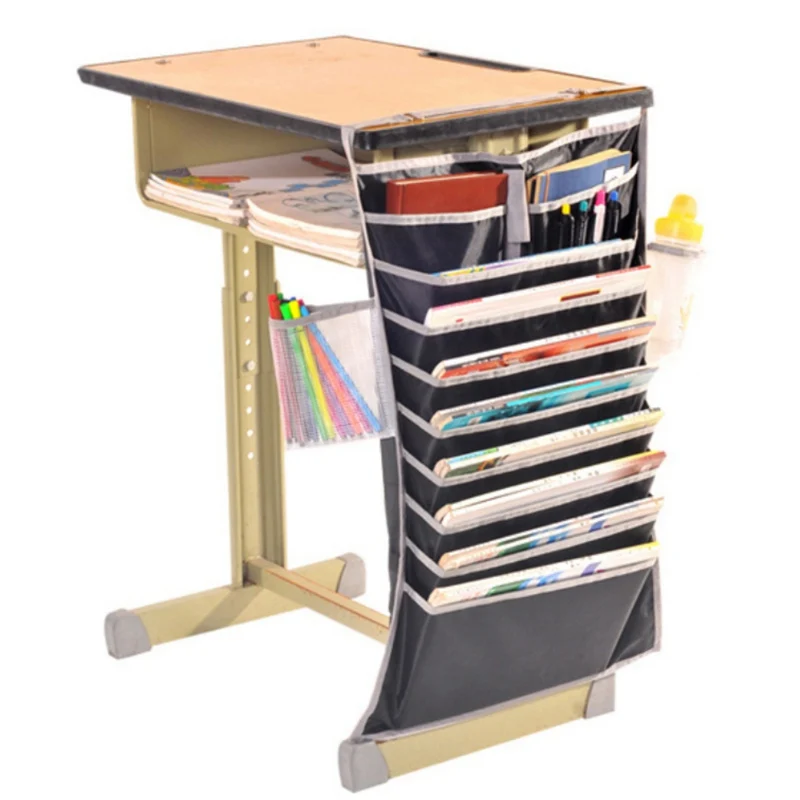 Adjustable Stationery Organizer Students Classroom Desk Hanging