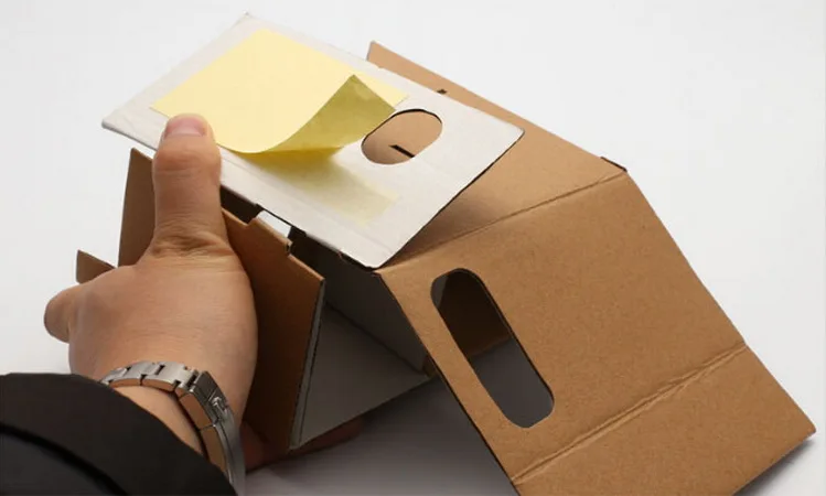 Высокое качество DIY Google Cardboard виртуальной реальности VR мобильный телефон 3D очки для просмотра 3,5-5," экран Google VR 3D очки