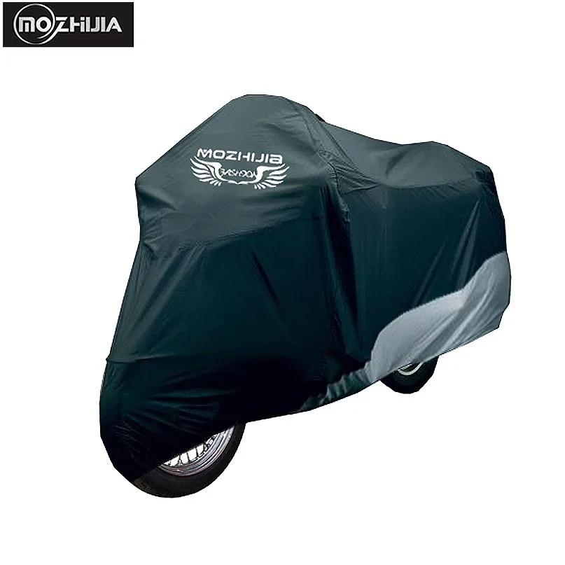 L Size Motorcycle Cover Waterproof Bike Outdoor Rain Dust UV Protector Black/&Red